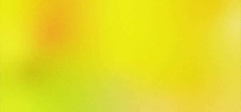 Vibrant Soft Yellow Orange Grain Texture Gradient Abstract Blurred Background for Modern Graphic Design, Digital Banner, Poster, and Summer Marketing
