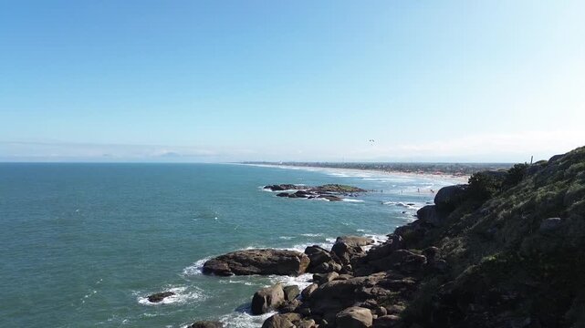 Itanha&eacute;m Beach, Sao Paulo. Brazil