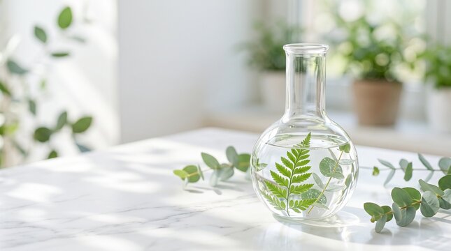 ボタニカルコスメと植物エキスの開発イメージ