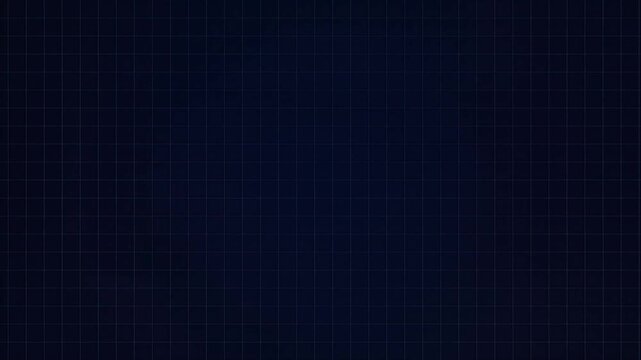 Animated blue digital padlock icon for cybersecurity concepts