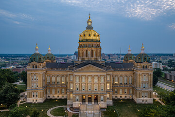 Fototapeta premium Iowa State Capitol - Des Moines, Iowa