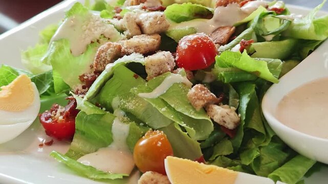 The caesar salad is classic