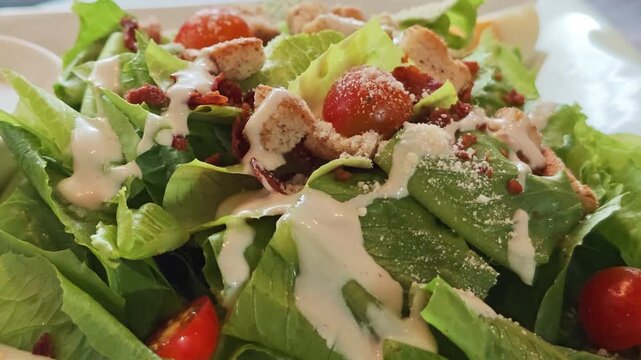 The caesar salad is classic
