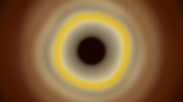 Colorful concentric circular rings pulse in a seamless loop