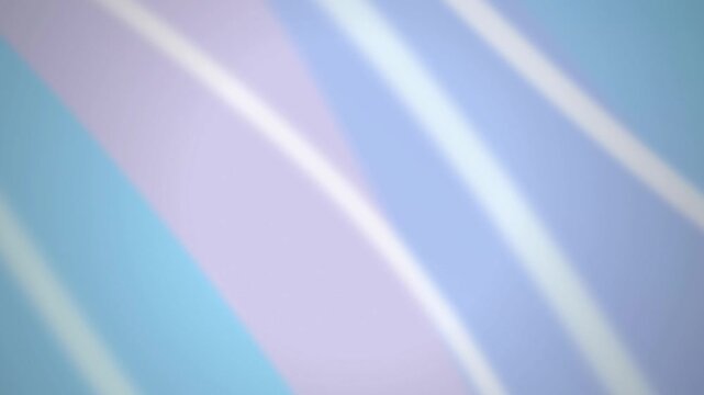 Diagonal light beams in blue and lavender drift in a seamless loop