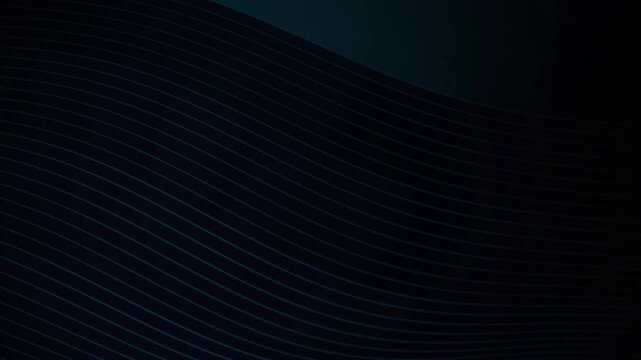 Dark curved parallel lines flow in a seamless loop as light shifts