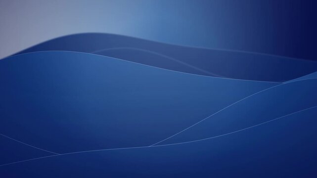 Stylized blue sand dunes drift in a seamless loop