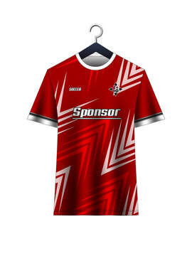 Vector sponsor jersey t shirt design