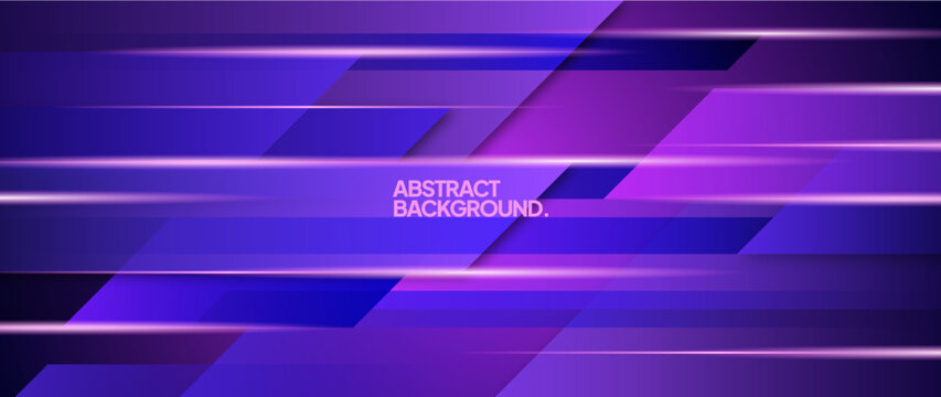 Abstract background with a graduating parallelogram object with the concept of falling down like a waterfall. Subtle purple and blue gradation. 