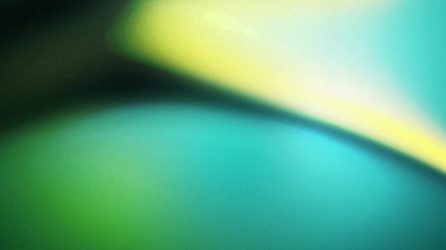 Abstract colorful blur motion background with soft green blue yellow gradient and smooth texture 4k animation video background, ideal for modern design, web headers, presentations, ads product, etc.