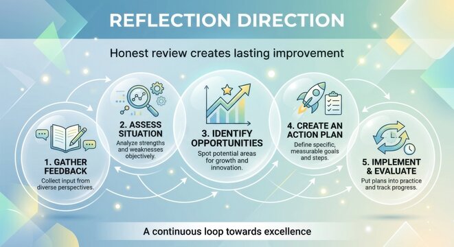 Reflection Direction: A Strategic Improvement Process for Continuous Growth and Innovation