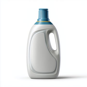 Contemporary laundry detergent container displayed against a clean white backdrop ideal for home cleaning solutions