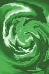 Obraz premium Green gradient, Gradient shades of green, natural green tones with a light white,&nbsp;Waves, frequency,&nbsp;painted on the background, looks eco-friendly, blank paper texture, Print, minimal style background