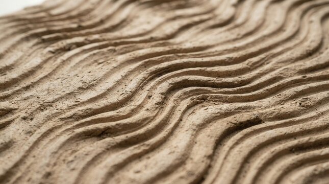 Close-Up Textured Surface with Wavy Lines Creating Wave-Like Intricate pattern of shark skin denticles