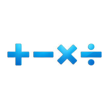 3d render of a plus symbol on white background