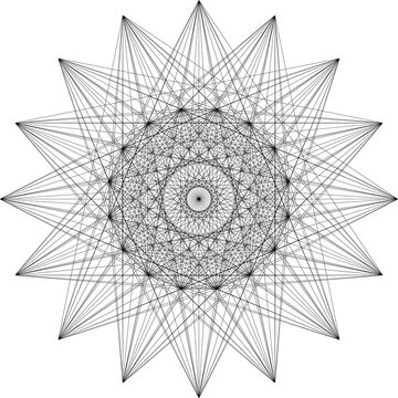 vector illustration of a circle