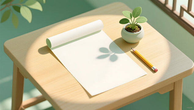 Paper plant study plan background