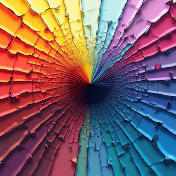 random vector broken glass  type