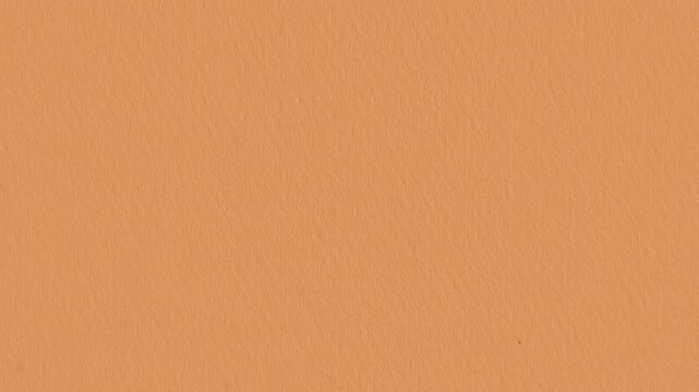 4K Orange Textured Paper Background.Stop motion rough watercolor paper video effect with organic surface grain and subtle jitter.
