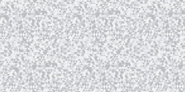 Minimal paper geometric white and gray low polygon triangle. vector paper origami wallpaper background. triangle gradient grid creative digital business low textile design.