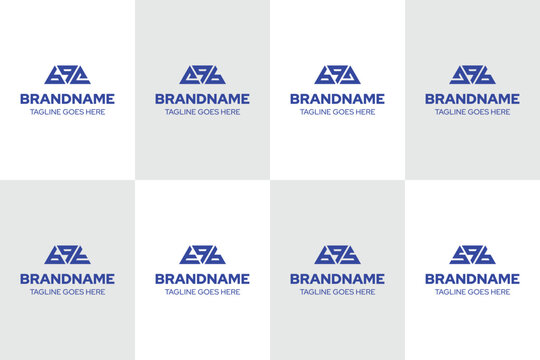 Letters BQE EQB BQJ JQB BQT TQB BQS SQB Logo Set