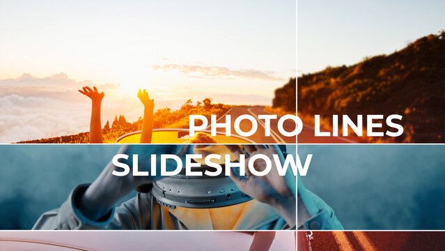 Photo Lines Slideshow