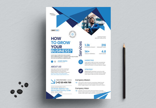 Corporate Business Flyer Template