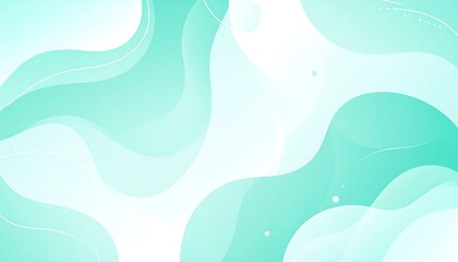 Abstract turquoise fluid wave pattern design.