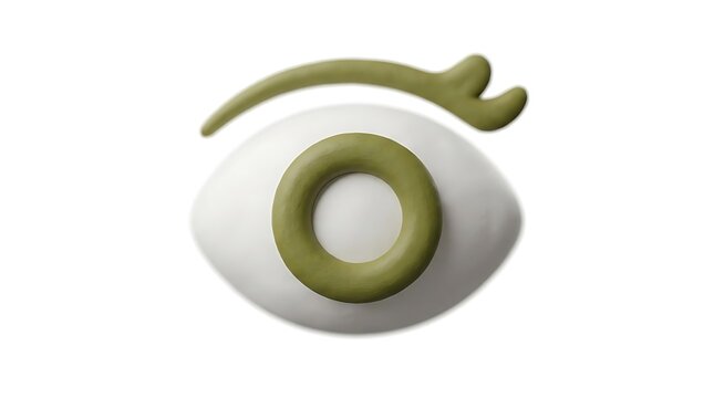 Stylized eye icon representing vision and observation