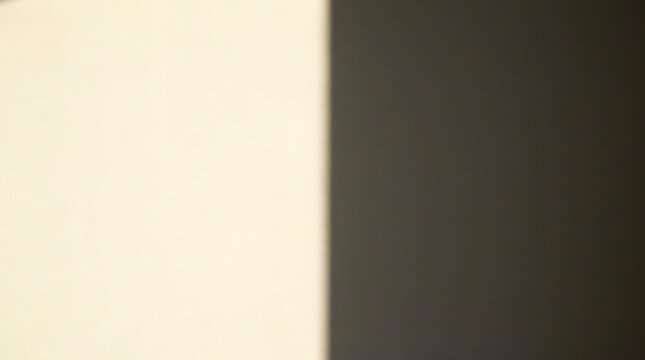 Soft light and shadow contrast abstract background