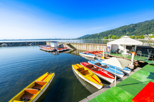 The City of Bregenz on the Lake of Constance, State of Vorarlberg, Austria