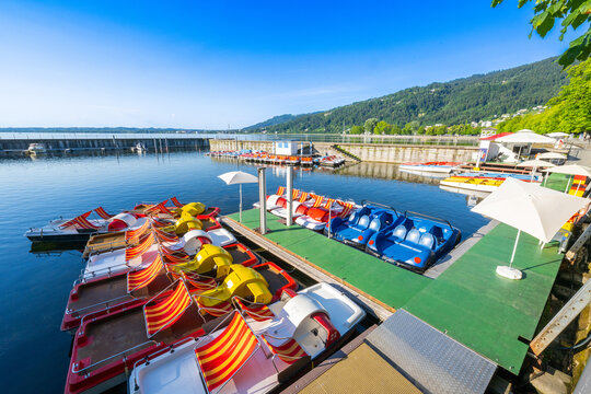 The City of Bregenz on the Lake of Constance, State of Vorarlberg, Austria