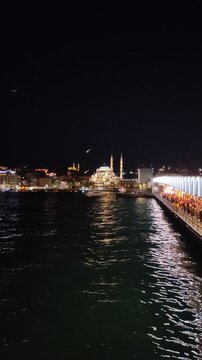 ISTANBUL, TURKEY - 06 MAY 2026: A stroll through the old streets of Istanbul with a view of the Bosphorus. Beautiful narrow streets with a rich cultural heritage.