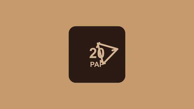 10. Recyclable Paper PAP 20 Icon
