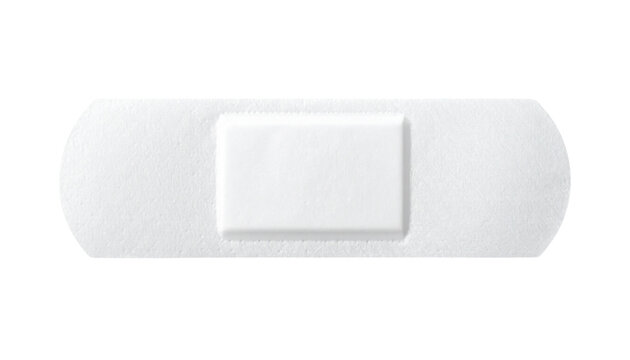 Adhesive medical bandage isolated on solid white background3
