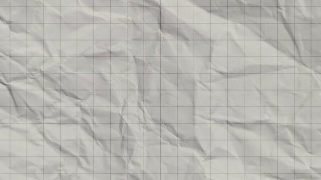 Animated Grid Paper Lines Texture Motion Background in 4K Resolution. Loop animation Abstract Grid Pattern Video