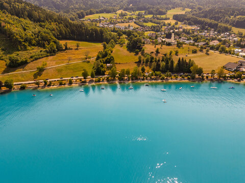 Steinbach - Seefeld am Attersee von oben