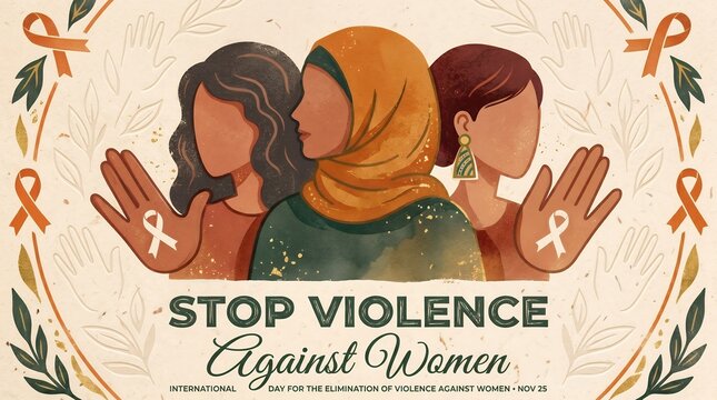 Diverse Group of Women Standing Together for an Important Cause Promoting Gender Equality