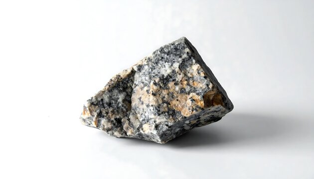 Close up view of raw uncut diamond gemstone crystal.