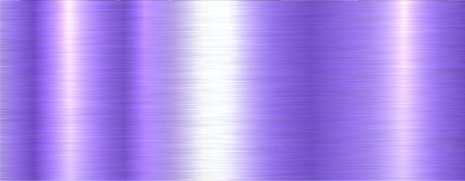Purple anodized metal texture with brushed finish,  metallic aluminum texture with glossy reflection.