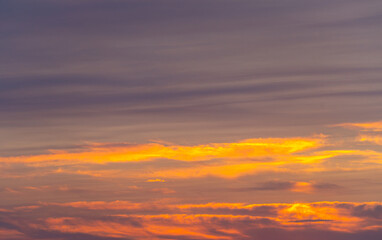 Fototapeta premium red sky at sunset