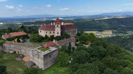 Fototapeta premium Burg Bernstein, Festung im Burgenland