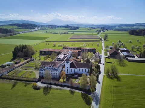 Holy Cross Abbey of the Benedictine Sisters, Lindencham, Cham, Canton of Zug, Switzerland