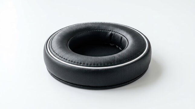 Black Replacement Ear Pad Cushion for Headphones.