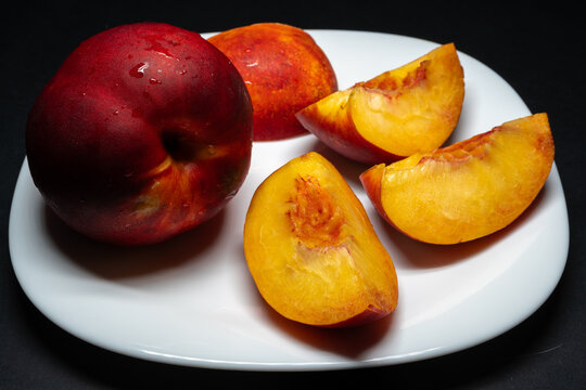 The nectarine peach (commonly called a nectarine)