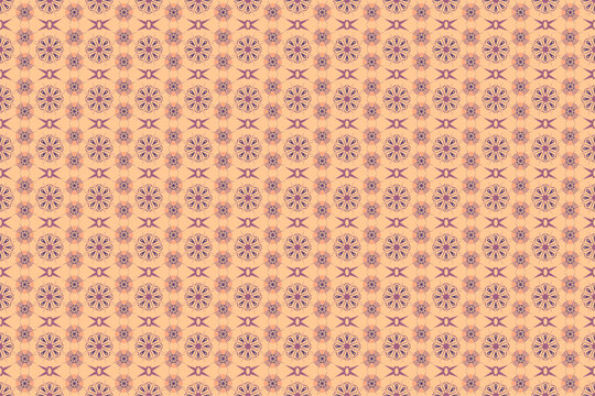 Background seamless pattern ethnic multi color soft