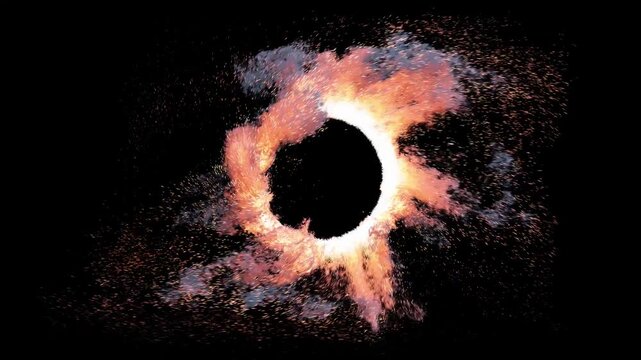 a glowing Fire Ring with Spark