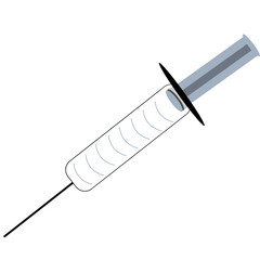 Fototapeta premium blank syringe