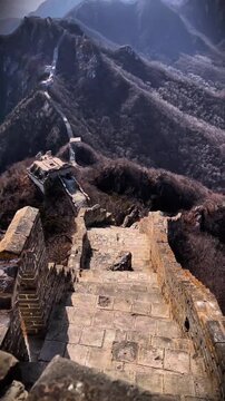 Aerial View of the Great Wall