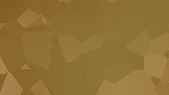 Abstract Gold Polygon Background Loop Animation
